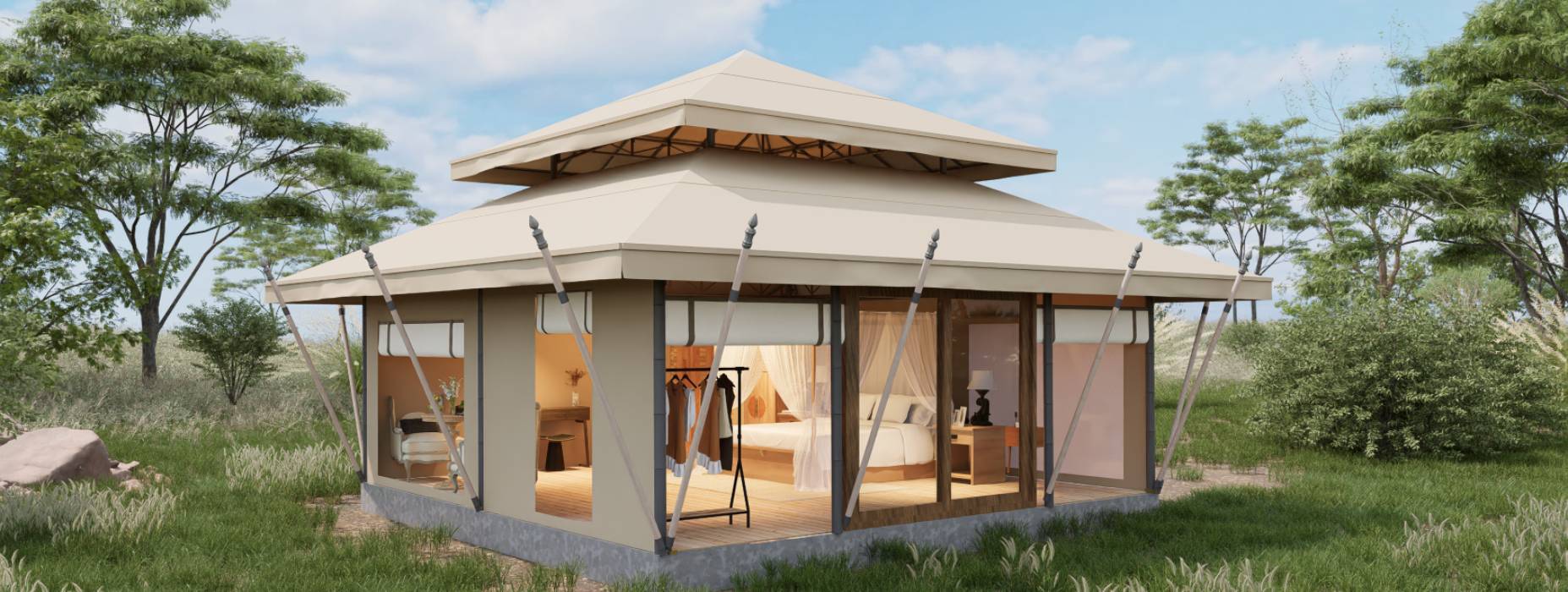 临清市户外野奢帐篷